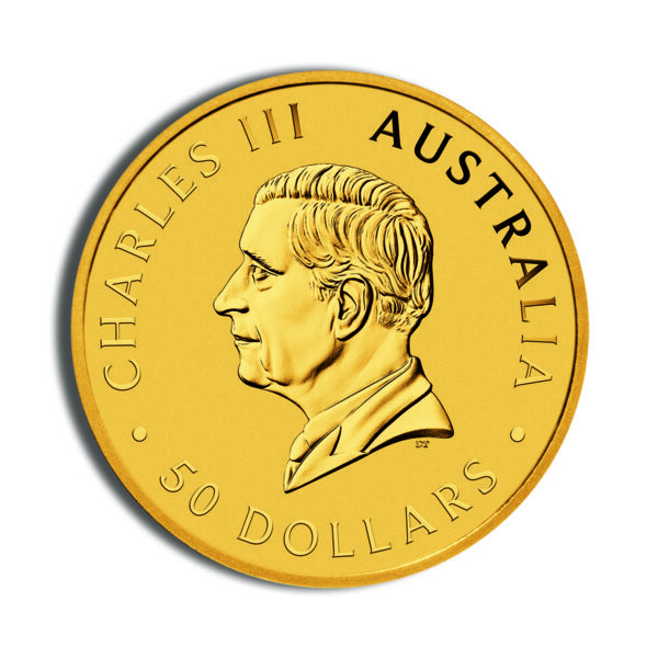 1/2 oz Australian Kangaroo/Nugget Gold Coin (Year Varies) - Image 3