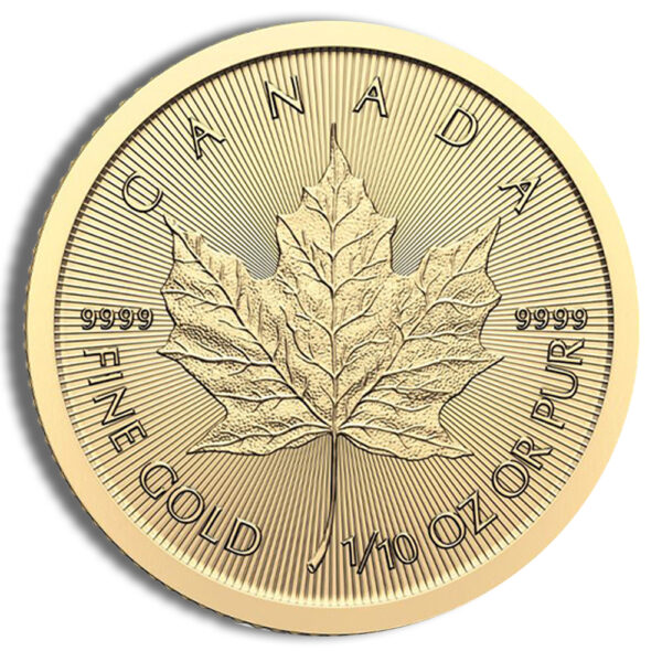 2025 1/10 oz Gold Maple Leaf