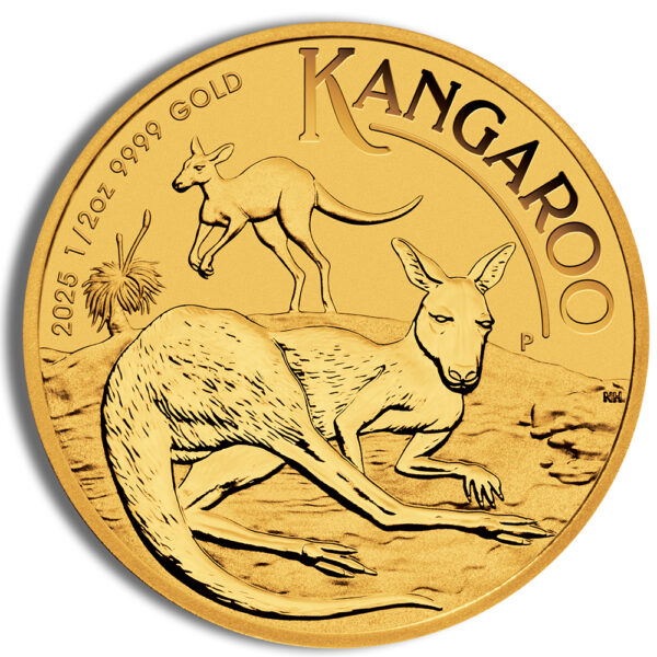 2025 1/2 oz Australian Kangaroo Gold Coin