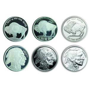 1oz Silver Buffalo Round