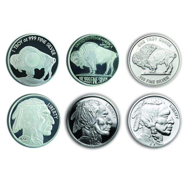 1oz Silver Buffalo Round