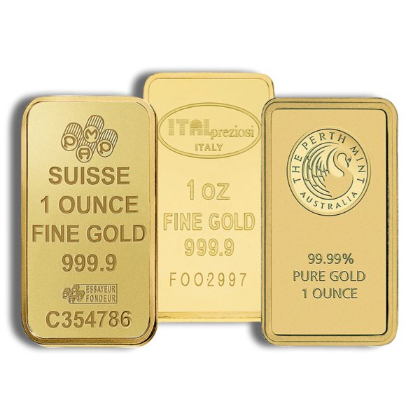 1oz Gold Bars