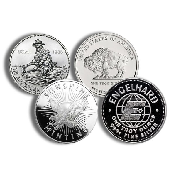 1oz Silver Round - Design Varies