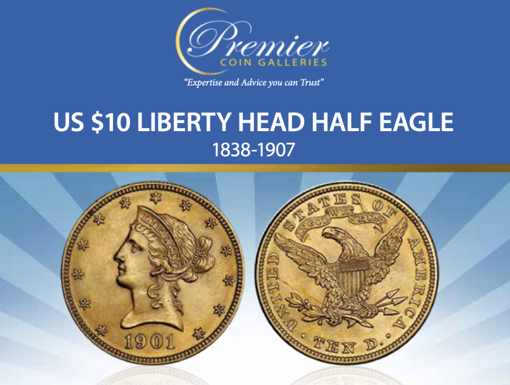US $10 liberty head half eagle